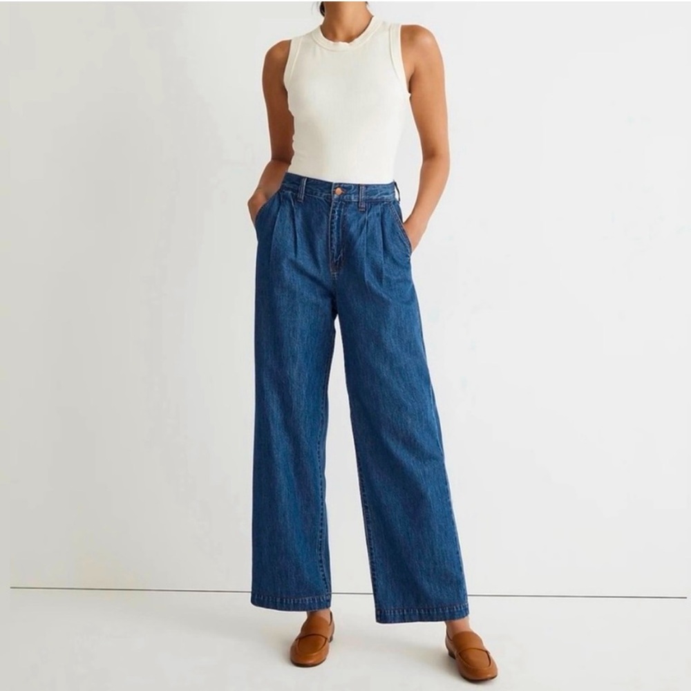 Madewell Harlow wide leg